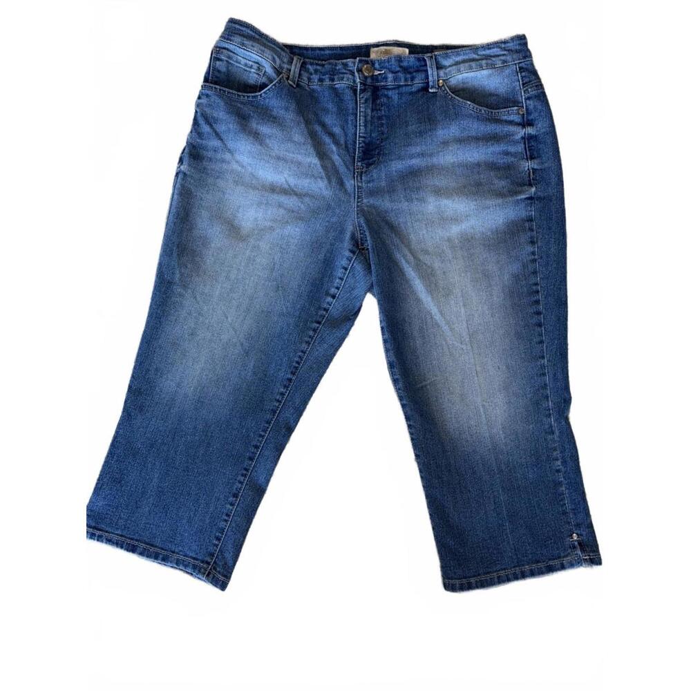 Women's Nine West Vintage America Cropped Jeans - Size 16w‎